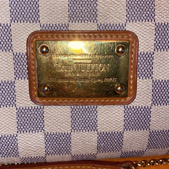 Louis Vuitton Damier Azur Eva Clutch & crossbody bag - Picture 5 of 16